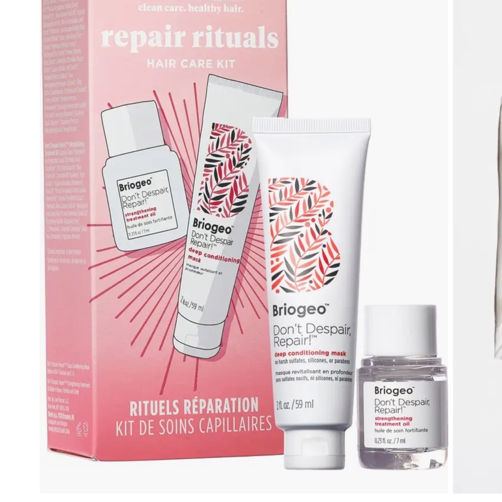 Briogeo Repair Rituals Hair Care Set